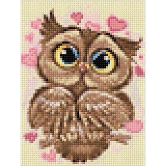 Crafting Spark Owl In Love Diamond Painting Kit